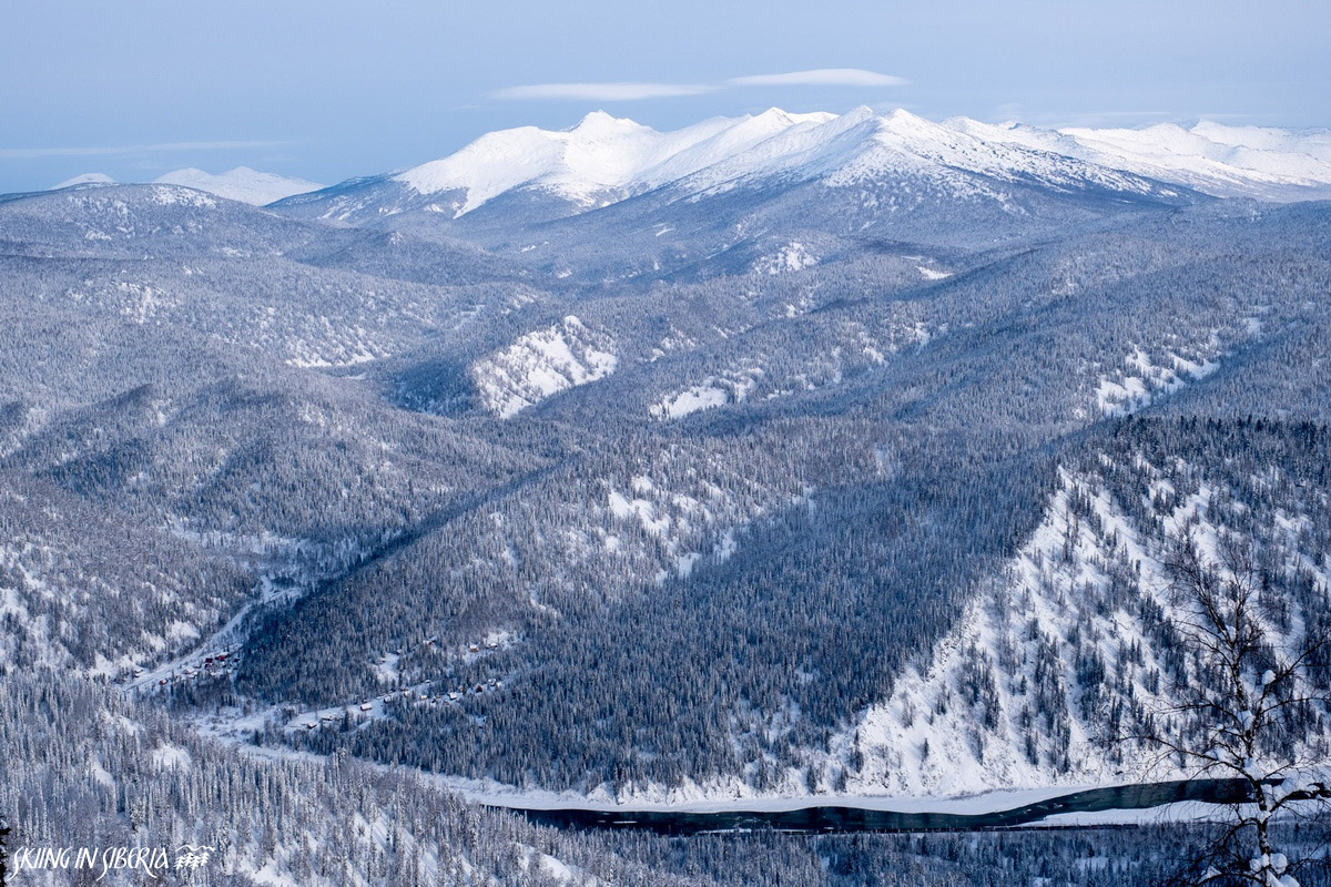 Siberia - snowy winter terrain